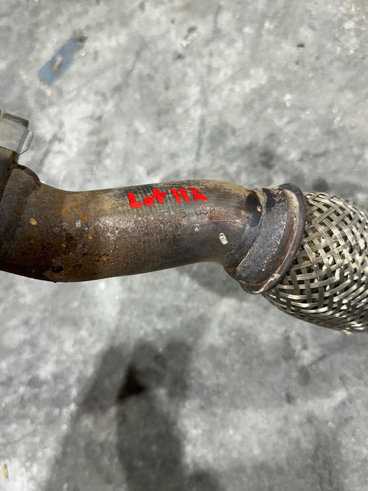 2017 NISSAN TITAN XD RESERVE DIESEL EGR EXHAUST PIPE OEM 4325775