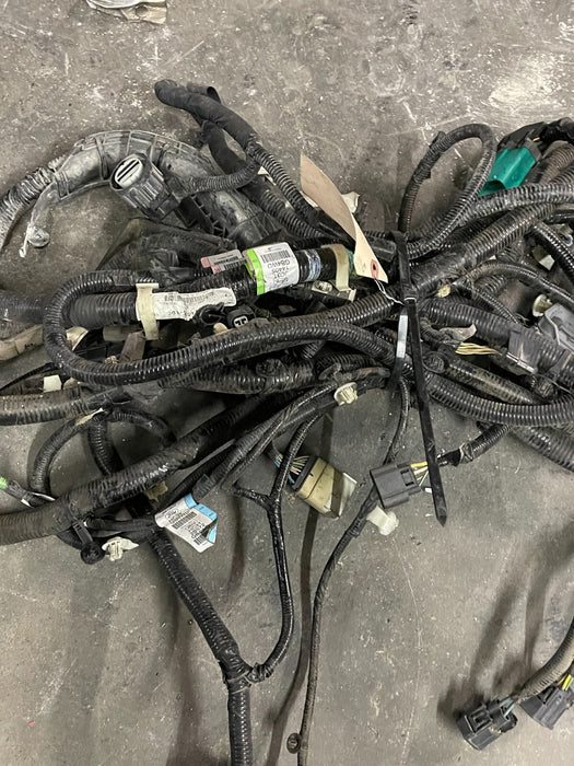 2018 FORD F250 LARIAT DRIVER FRAME WIRING HARNESS W CONNECTORS OEM