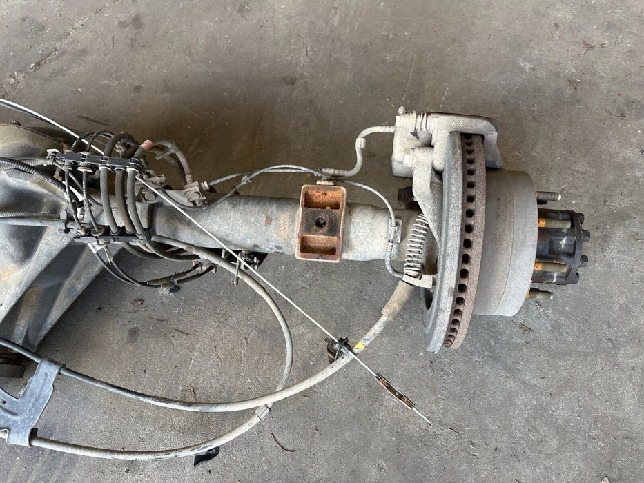 2017 2018 2019 FORD F250 F350 DIESEL REAR AXLE ASSEMBLY 4X4 3.55 RATIO 46K MILES