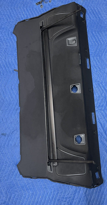 2011 BMW 550i F10 5 SERIES SHELF STORAGE DECK COVER PANEL W CURTAIN 54703014