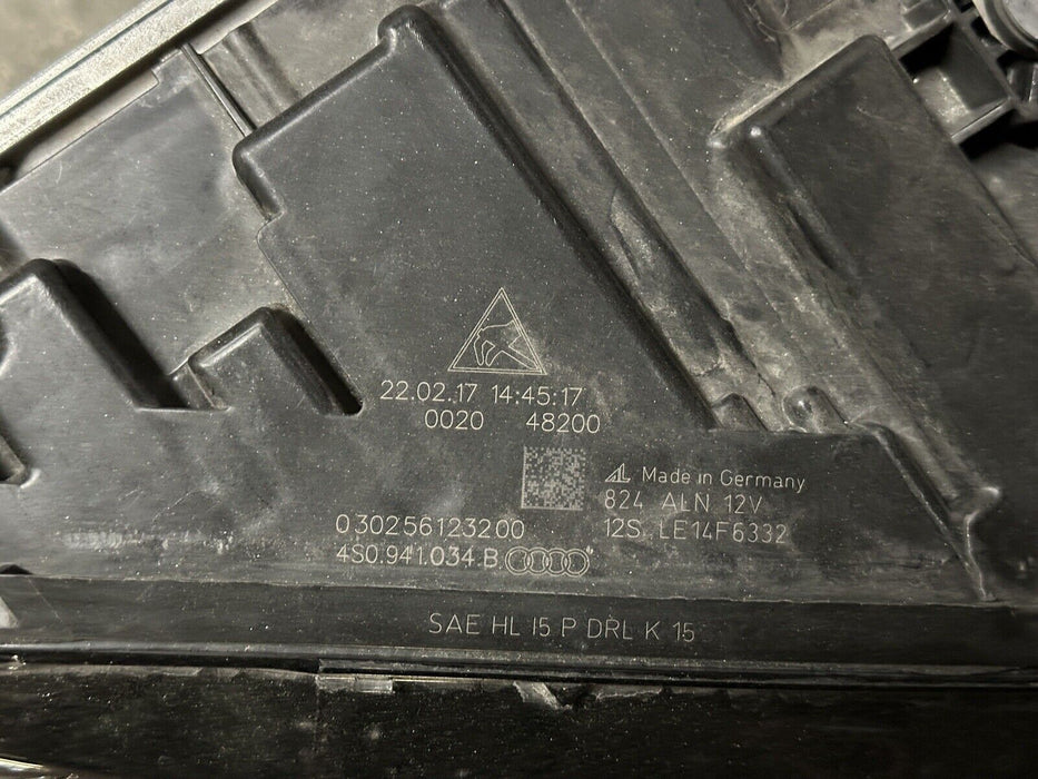 2017 AUDI R8 PLUS LASER PASSENGER HEADLIGHT OEM *MODULES NOT INCLUDED*