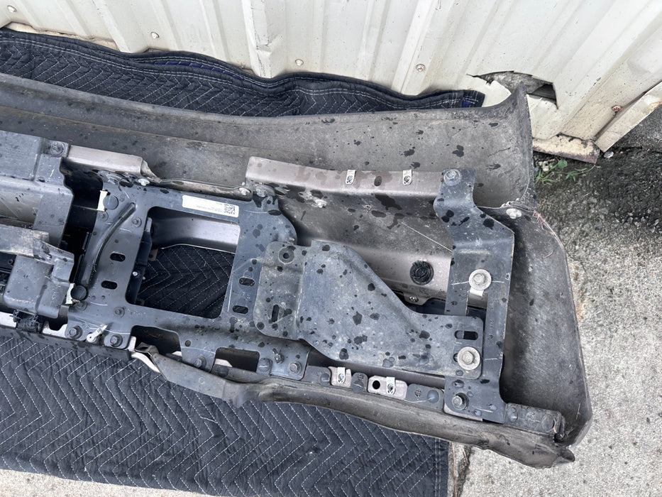 2023 2024 2025 FORD F250 F350 FRONT BUMPER ASSEMBLY STONE GRAY ~PAINT CHIP~