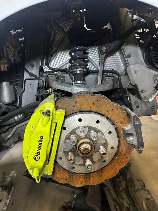 2014 2015 AUDI R8 V10 FRONT REAR BREMBO BRAKE KIT ROTORS CALIPERS PADS OEM