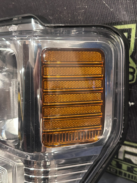 2020 2021 2022 FORD F250 F350 F450 LEFT DRIVER SIDE HALOGEN HEADLIGHT OEM ~READ~