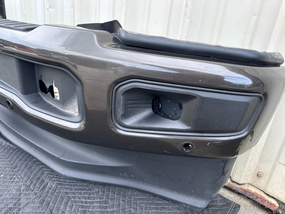 2023 2024 2025 FORD F250 F350 FRONT BUMPER ASSEMBLY DARK BRONZE ~PAINT SCRATCH~