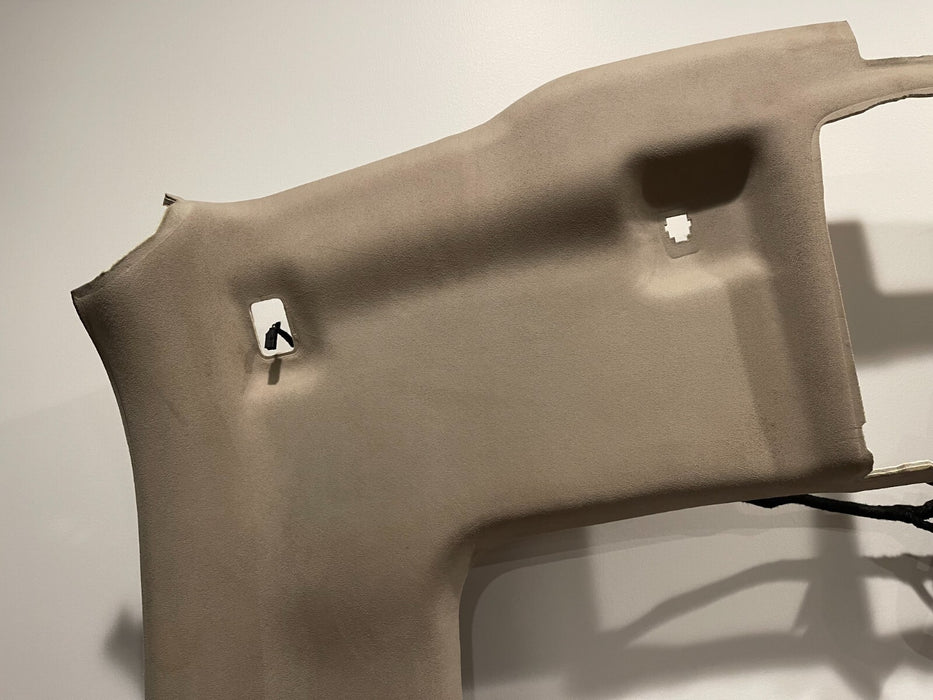 2017-2019 FORD F250 LIMITED ALCANTERA SUEDE TWIN PANEL MOON ROOF HEADLINER CAMEL