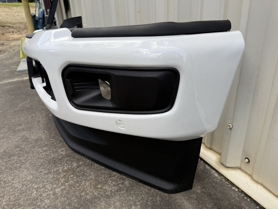 2023 2024 2025 FORD F250 F350 FRONT BUMPER ASSEMBLY STAR WHITE OEM