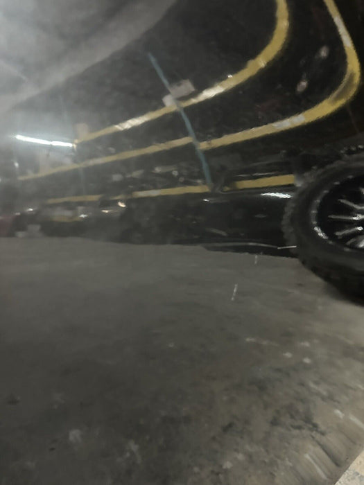 2011 BMW 550i F10 5 SERIES REAR LEFT DOOR GRAPHITE METALLIC (A90)~MINOR SCUFFS~