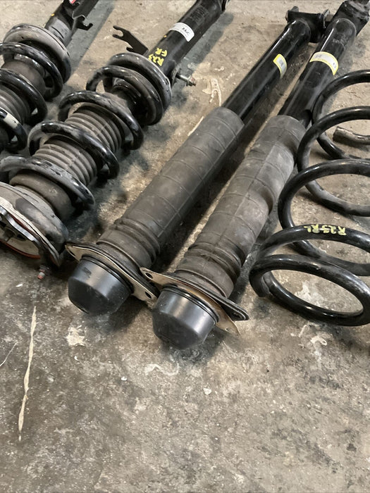 2017 NISSAN 370Z NISMO STRUT SHOCK SPRING KIT FRONT REAR 37K MILES OEM