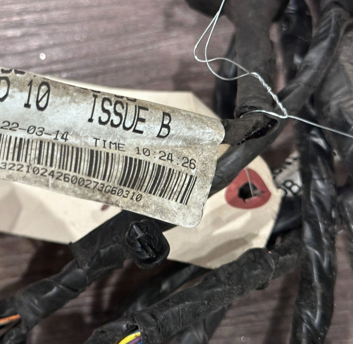 2015 JAGUAR F TYPE R REAR SUBFRAME WIRING HARNESS EX53 9L468 HB OEM