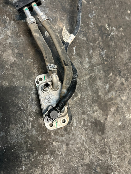 2023 2024 FORD F250 F350 SUPERDUTY DIESEL FUEL COOLER W/ LINES OEM LC34-9N103-AF