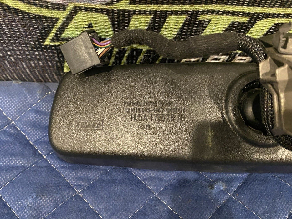 2017-2019 FORD F250 INTERIOR REAR VIEW MIRROR W/ LANE ASSIST OEM HU5A 17E678 AB
