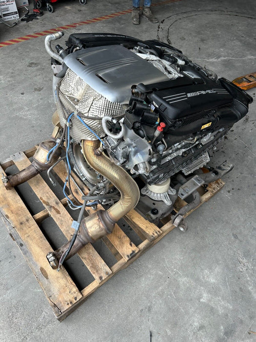 2017 MERCEDES-BENZ C63 AMG C205 4.0L V8 Turbo ENGINE M177 14K MILES OEM