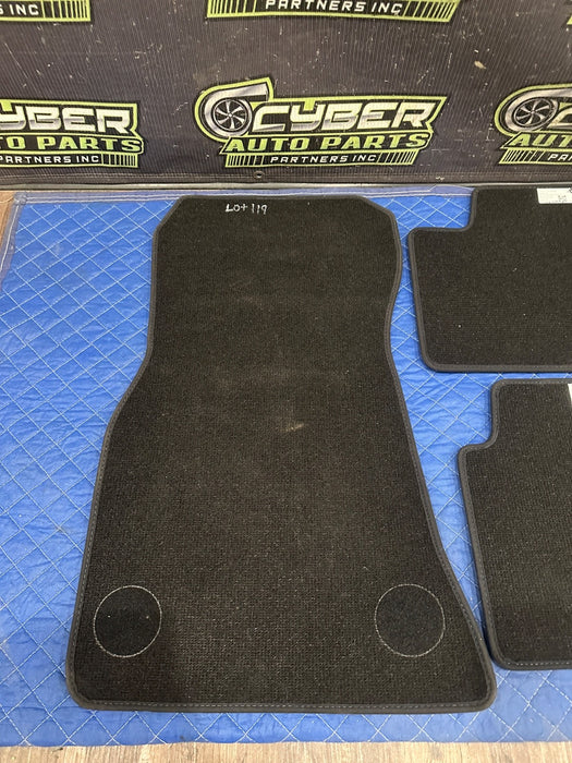 2024 BMW M3 M4 G80 G82 FRONT REAR FLOOR MAT CARPETS OEM