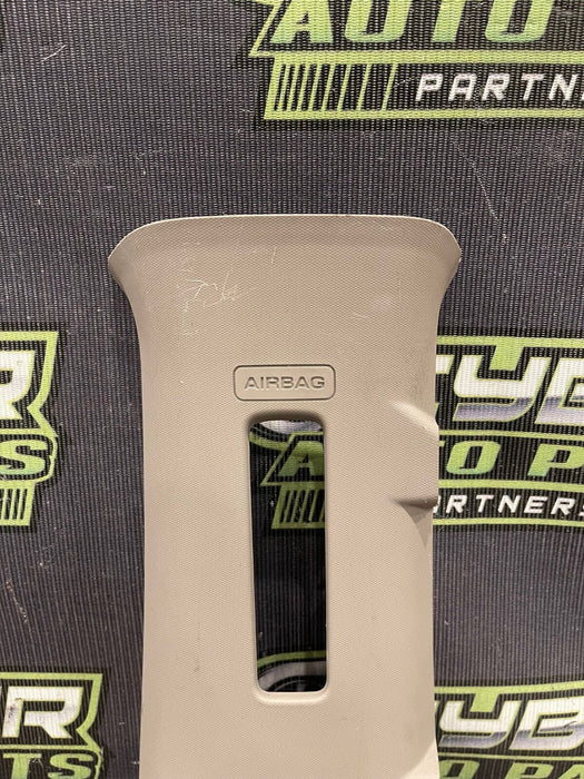 2017-2019 FORD F250 F350 F450 LIMITED LIGHT GRAY LEFT UPPER B PILLAR OEM *SCUFFS