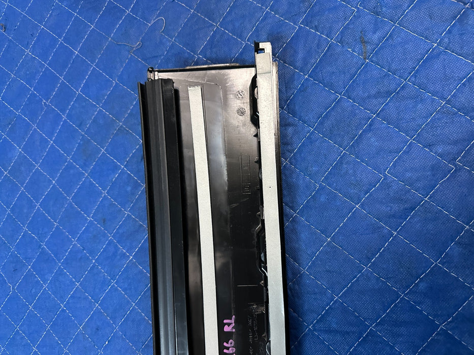 2022 FORD F250 F350 REAR LEFT DRIVER SIDE GLOSS BLACK B PILLAR DOOR TRIM