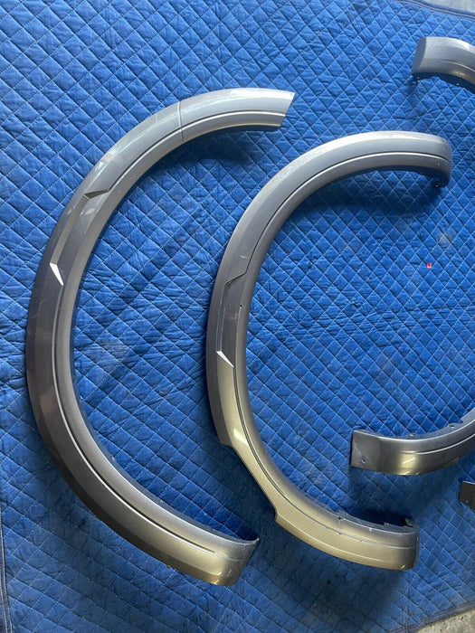 2016 2019 NISSAN TITAN XD RESERVE FRONT & REAR FENDER FLARE SET OEM