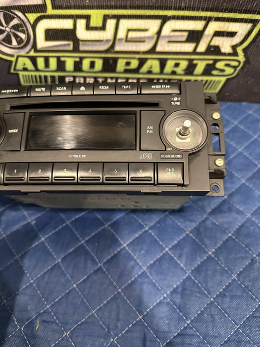 2006-2008 DODGE RAM 3500 RADIO CD PLAYER TUNER RECEIVER P 05064173AI