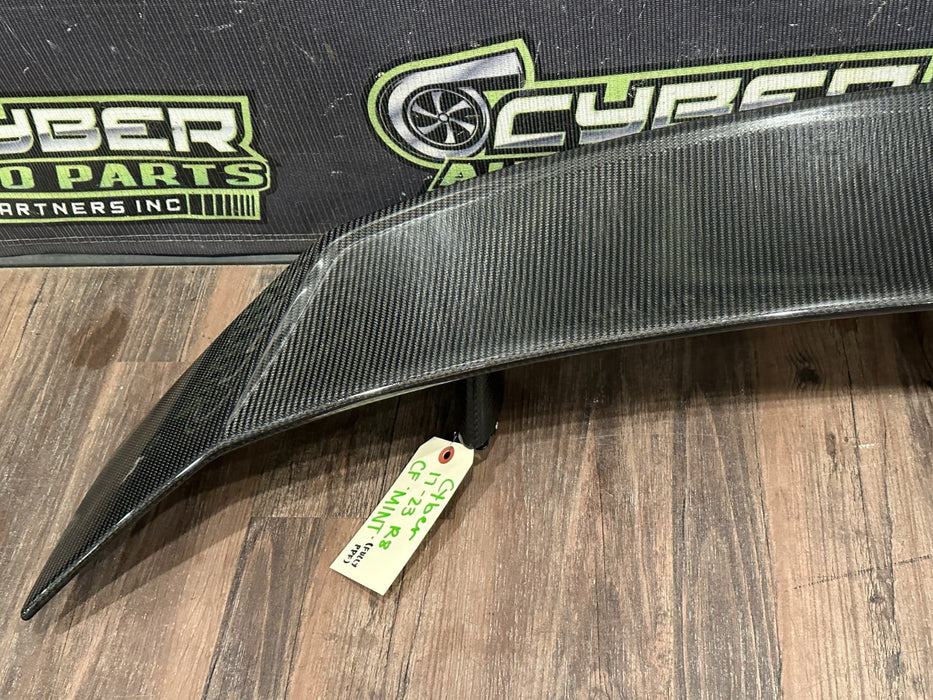 2017-2023 AUDI R8 CARBON FIBER SPOILER WING MINT OEM GENUINE *FULLY PPF