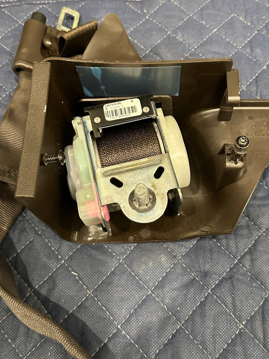 2017-2019 FORD F250 F350 KING RANCH BROWN REAR RIGHT SEATBELT OEM