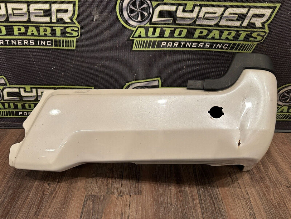 2017-22 FORD F250 F350 F450 REAR RIGHT BUMPER CORNER MET WHITE (UG) OEM *READ*