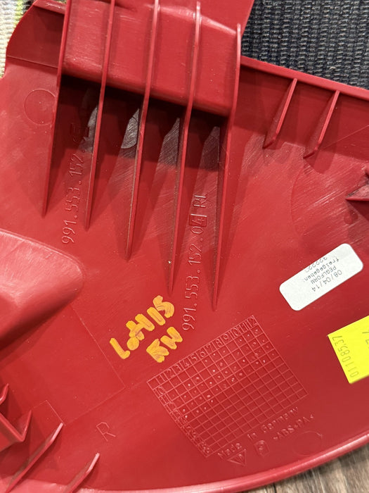 2014 PORSCHE 911 TURBO S 991 LEFT RIGHT CENTER CONSOLE TRIMS OEM  991553152 /151