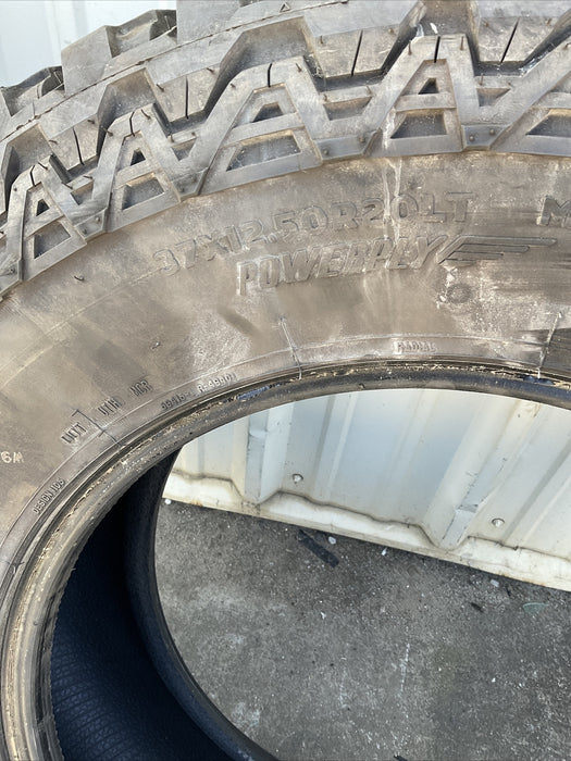 MICKEY THOMPSON BAJA ATZ P3 37X12.50R20LT PAIR TIRES (2) (MANUFACTURE DATE:4220)