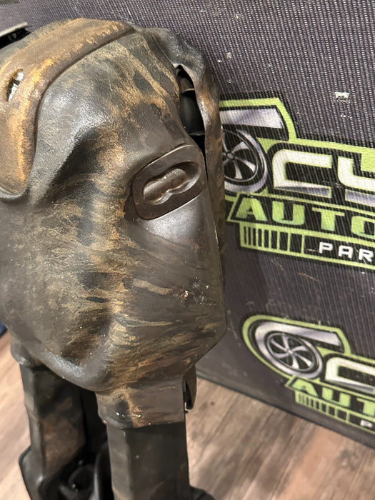 2017-2022 FORD F250 F350 F450 XLT DRIVER LEFT TOW MIRROR OEM ~FIRE DAMAGE~