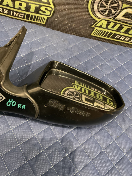 2019 NISSAN 370Z RIGHT PASSENGER SIDE DOOR MIRROR OEM 2009-2020