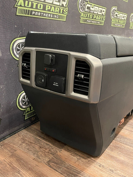 2020-22 FORD F250 F350 PLATINUM CENTER CONSOLE ASSEMBLY OEM *WEARS/READ DESC*