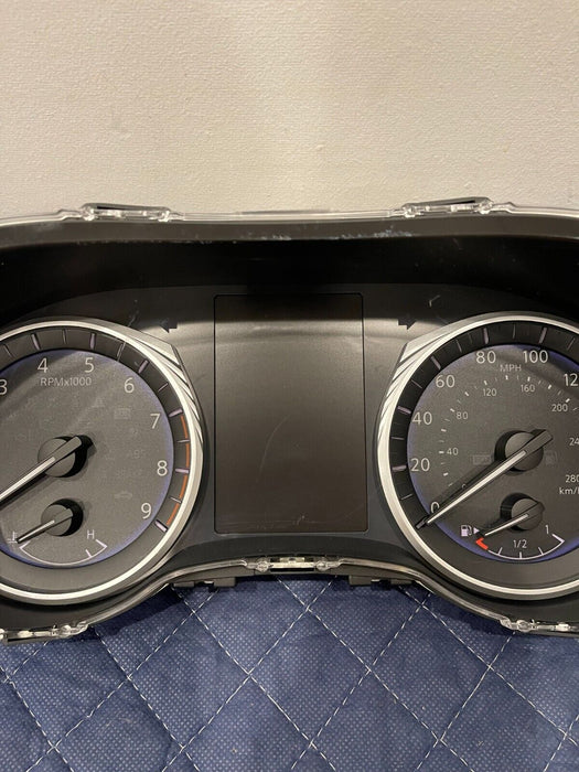 2017 INFINITI Q50 RED SPORT SPEEDOMETER GAUGE CLUSTER OEM OEM *MINOR SCUFFS*