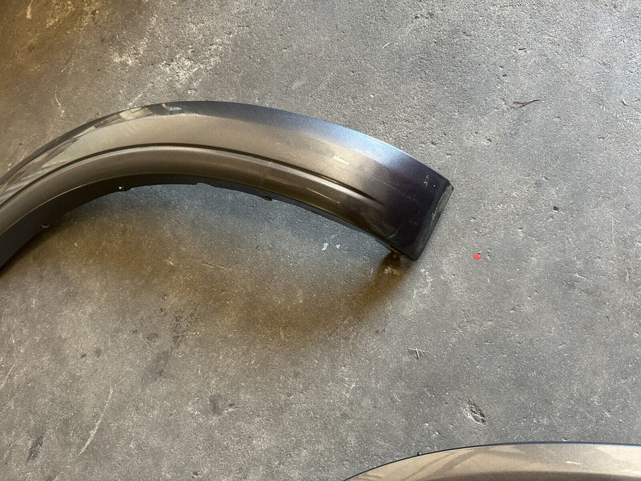 2016 2019 NISSAN TITAN XD PRO-4X FRONT & REAR FENDER FLARE SET OEM 63810 EZ40A