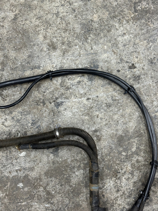 2014 AUDI R8 OEM POSITIVE CABLE & ALTERNATOR STARTER HARNESS 420971225 420971224