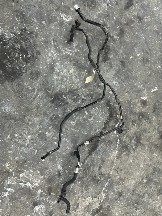 2014 AUDI R8 OEM RETURN PIPE W/ BRAKE VACUUM HOSE 420 611 936 G 420 422 857 T