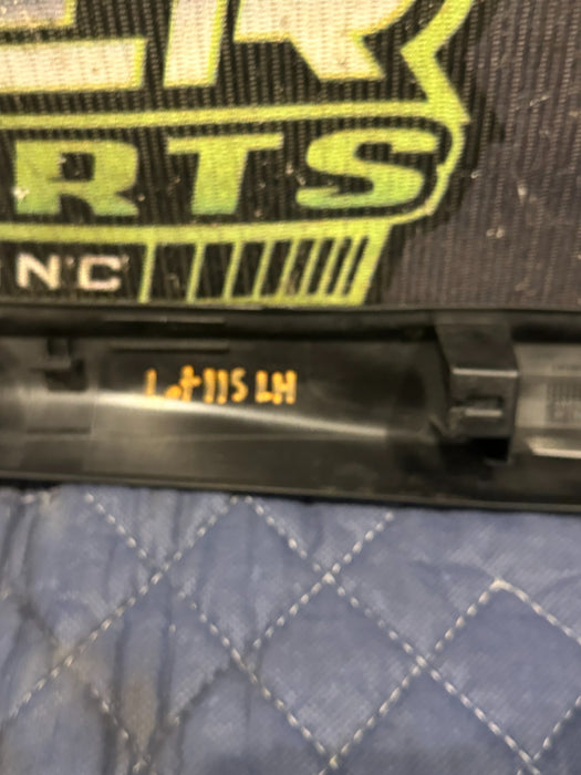 2014 PORSCHE 911 TURBO S LEFT HOOD DECKLID RELEASE TRIM OEM 991555019031