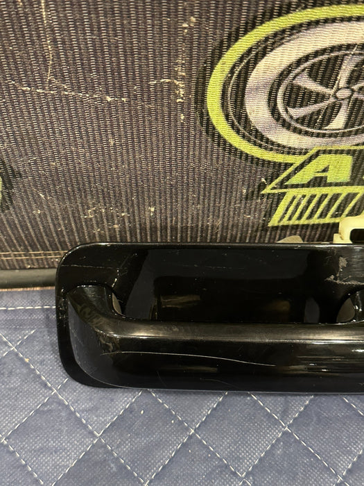 2019 FORD F150 3.5L RAPTOR REAR LEFT DOOR HANDLE (G1) OEM *FLAWS 4,5*