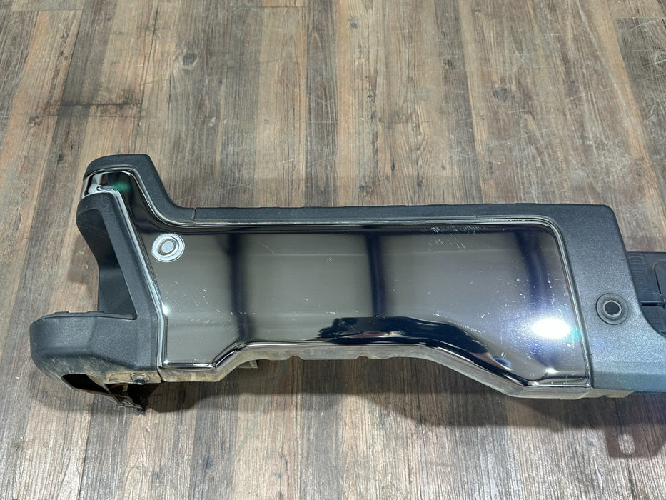 2023-2025 FORD F250 F350 F450 KING RANCH REAR CHROME BUMPER W SENSORS OEM *#9*
