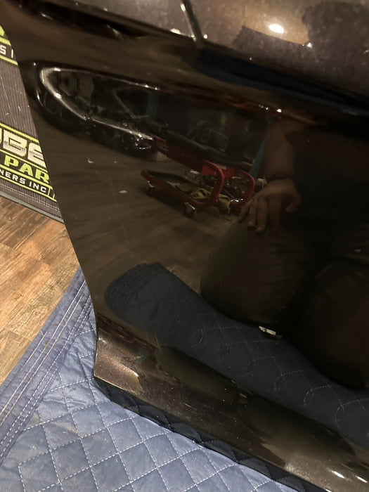 2014 AUDI R8 COUPE OEM RIGHT PASSENGER DOOR SHELL BLACK PANTHER CRYSTAL ~READ~