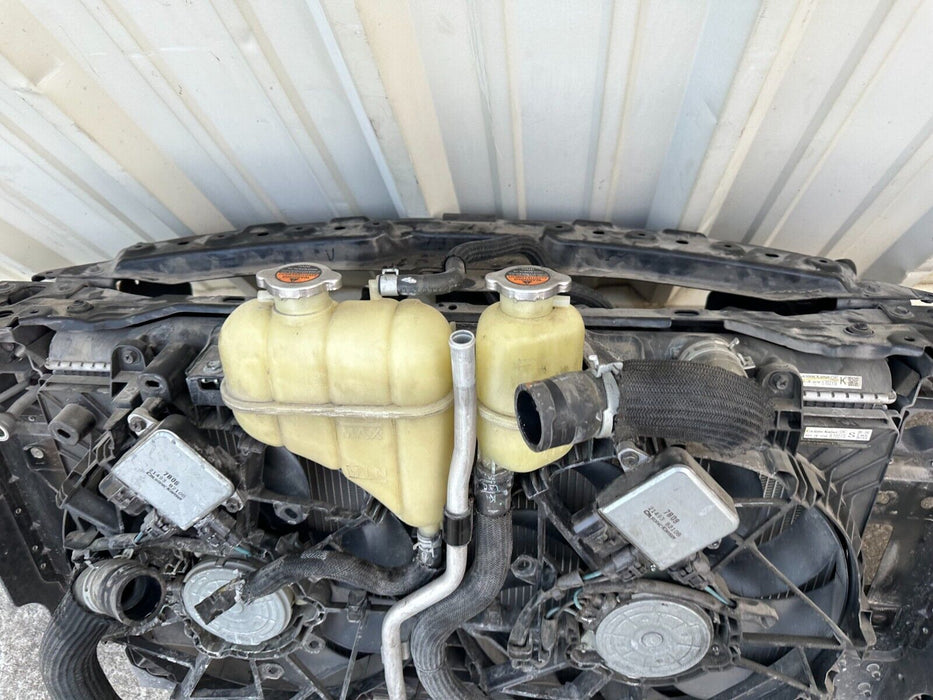 2017 INFINITI Q50 RED SPORT 400 3.0T RADIATOR SUPPORT COOLING ASSEMBLY CONDENSOR