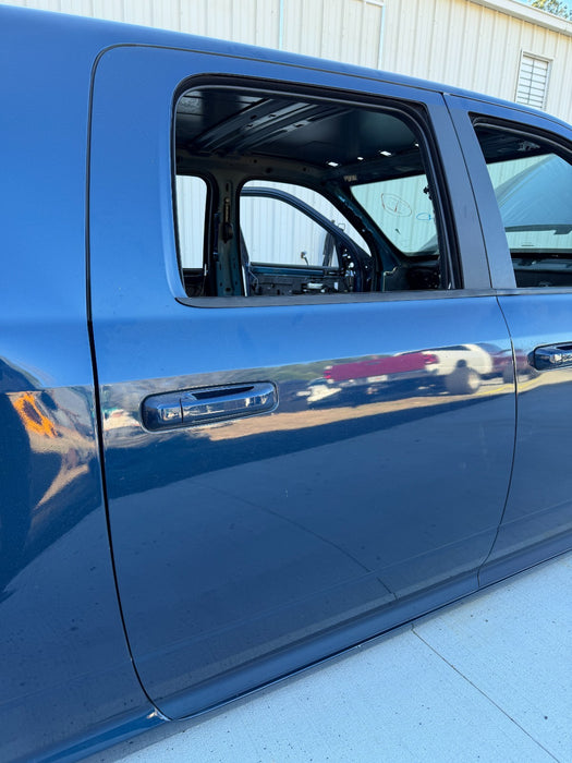 2021 RAM 2500 3500 PASSENGER REAR DOOR BLUE PAINT CODE - PPX 2019 2020 2021 2024