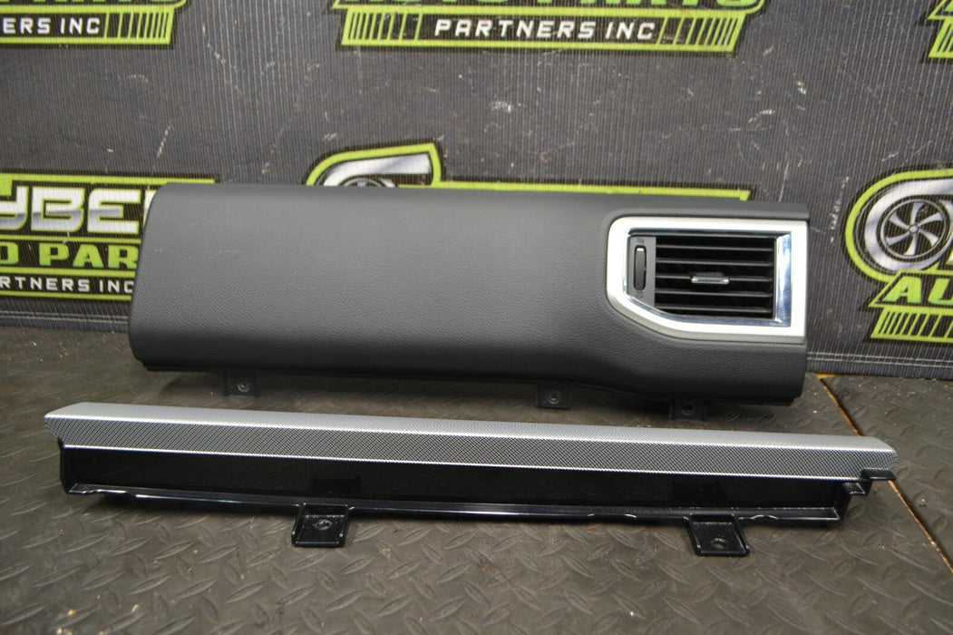 2018 NISSAN TITAN XD PRO-4X DASHBOARD TRIM PIECE AIR VENT LEATHER 2017 2016 2019