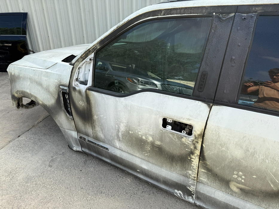 2020 FORD F350 CREW CAB 4 DOOR SHELL WITH DOORS HOOD FENDERS