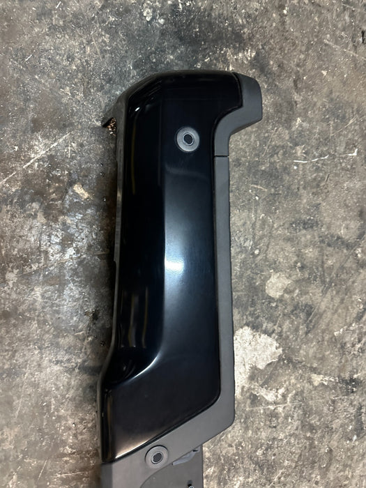 2017 FORD F250 AGATE BLACK REAR BUMPER W/ SENSOR HARNESS OEM ~COSMETIC FLAW~