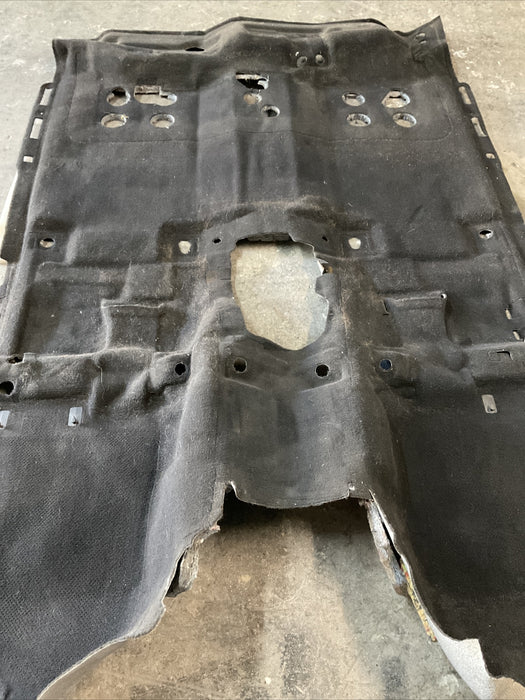 2016 NISSAN TITAN XD CREW CAB FLOOR CARPET BLACK OEM