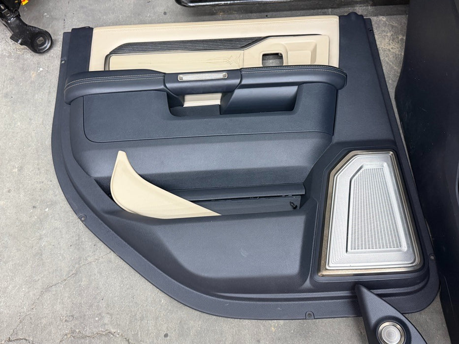 2022 RAM 2500 3500 MEGA CAB LIMITED FRONT REAR SEATS CENTER CONSOLE DOOR PANELS