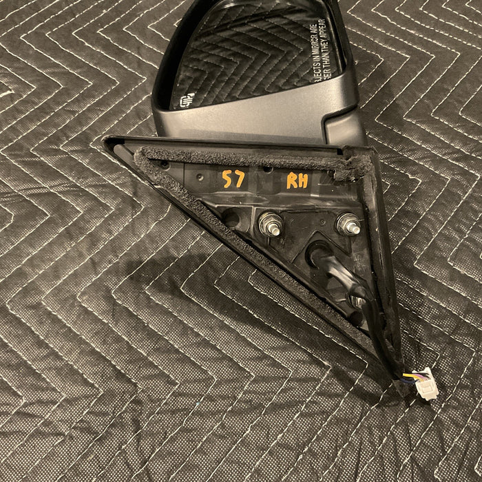 2014 NISSAN 370Z RIGHT PASSENGER DOOR MIRROR OEM 2009-2020