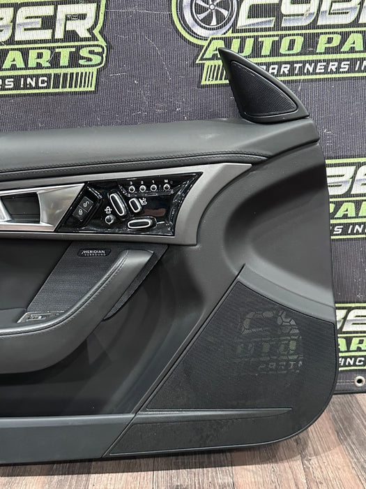 2015 JAGUAR F TYPE FRONT LEFT DOOR PANEL OEM *MINOR FLAWS 9-10*