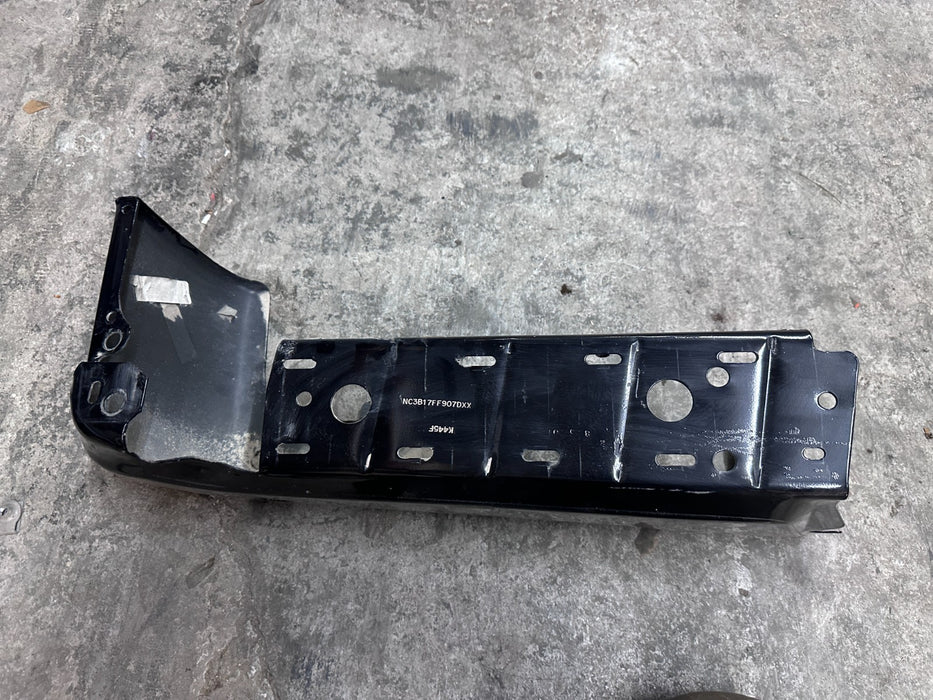 2020-22 FORD F250 F350 REAR LEFT BUMPER CORNER AGATE BLACK (UM) OEM *FLAWS 3-9*