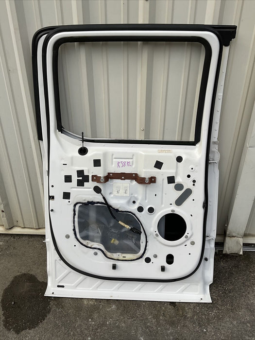 2017-2022 FORD F250 F350 F450 REAR DRIVER DOOR PEARL WHITE (PAINT CODE:UG) OEM