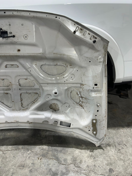 2017-2019 FORD F250 F350 METALLIC WHITE HOOD (UG) OEM *DAMAGES 3-6* LOCAL PICKUP